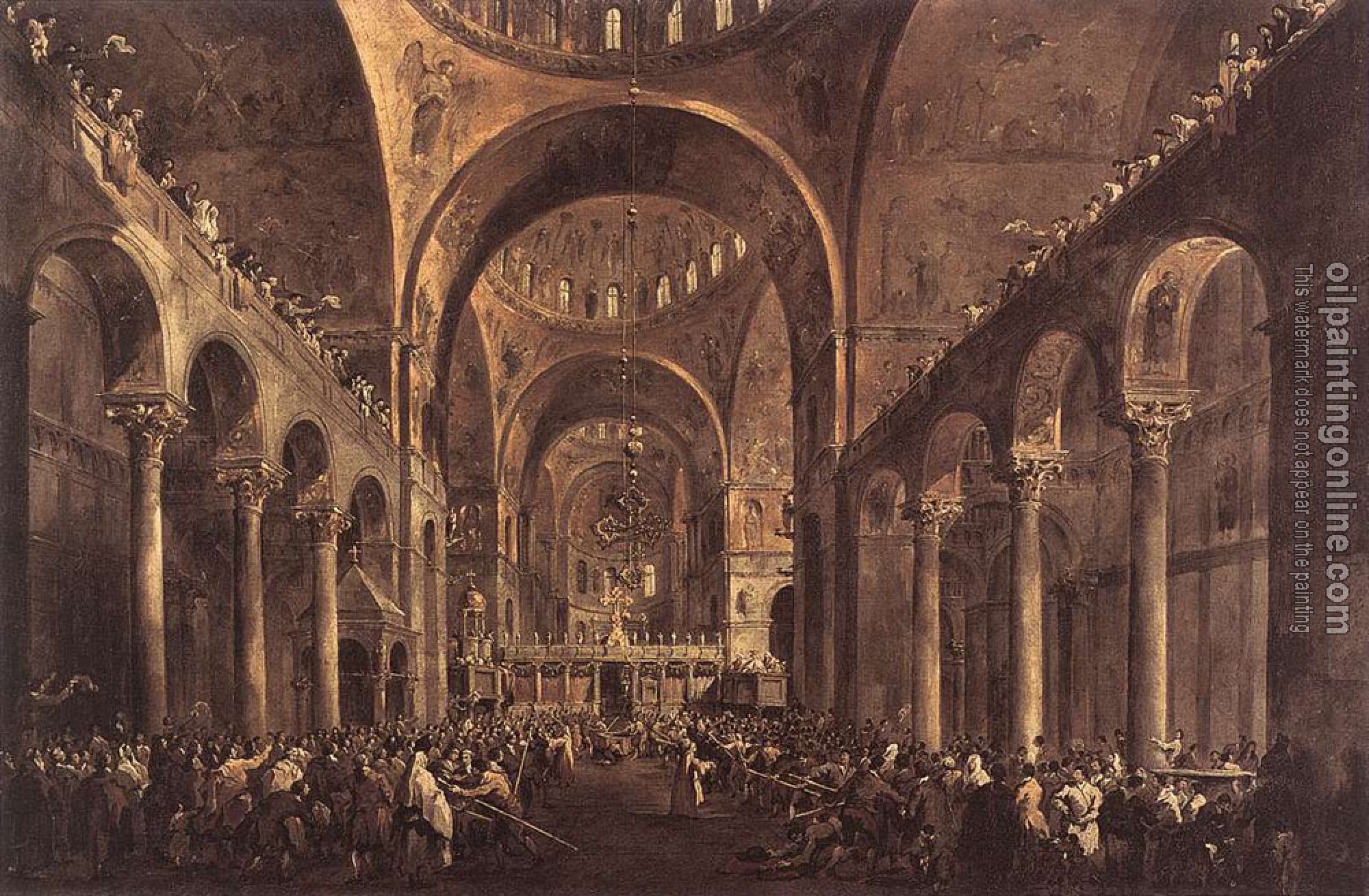 Francesco Guardi - Doge Alvise IV Mocenigo